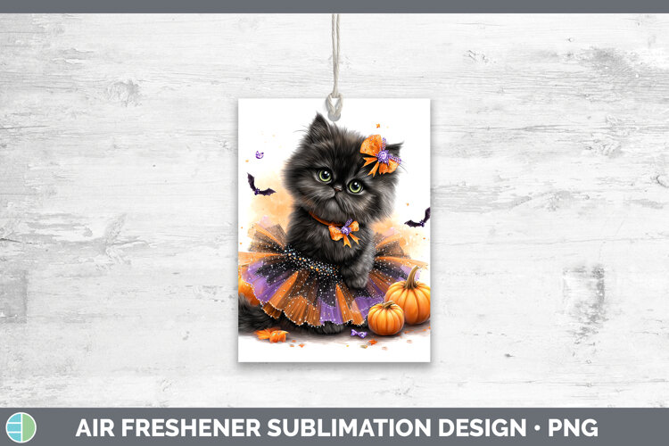 GorgeousCats Halloween Air Freshener design.