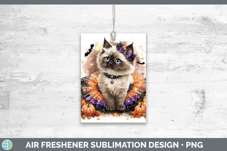 GorgeousCats Halloween Air Freshener design.