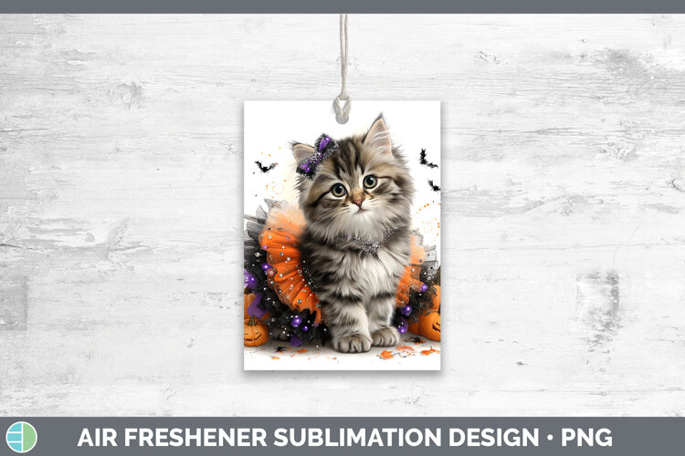 GorgeousCats Halloween Air Freshener design.
