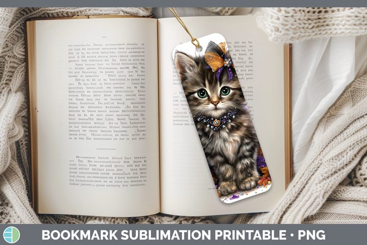 Printable Halloween Bookmark Image 9