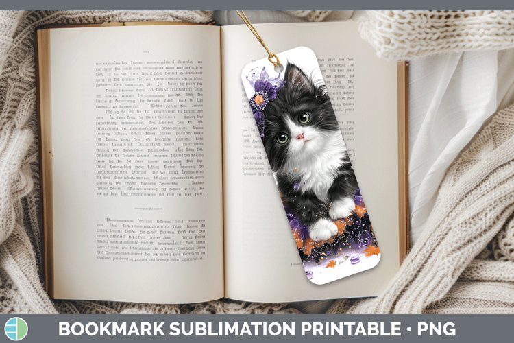 Printable Halloween Bookmark Image 8