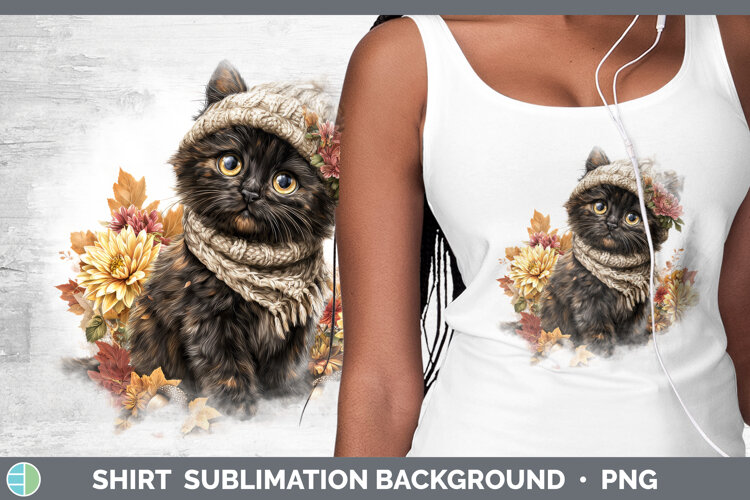 GorgeousCats Knit Hat Shirt design.