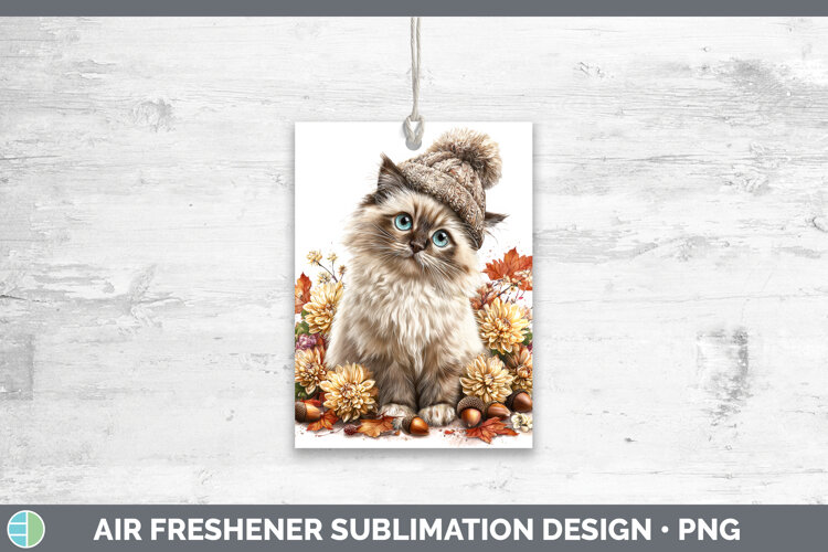GorgeousCats Knit Hat Air Freshener design.