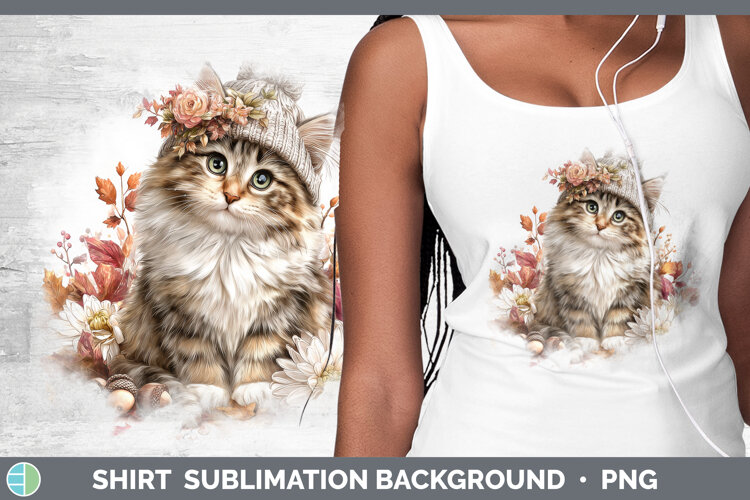 GorgeousCats Knit Hat Shirt design.