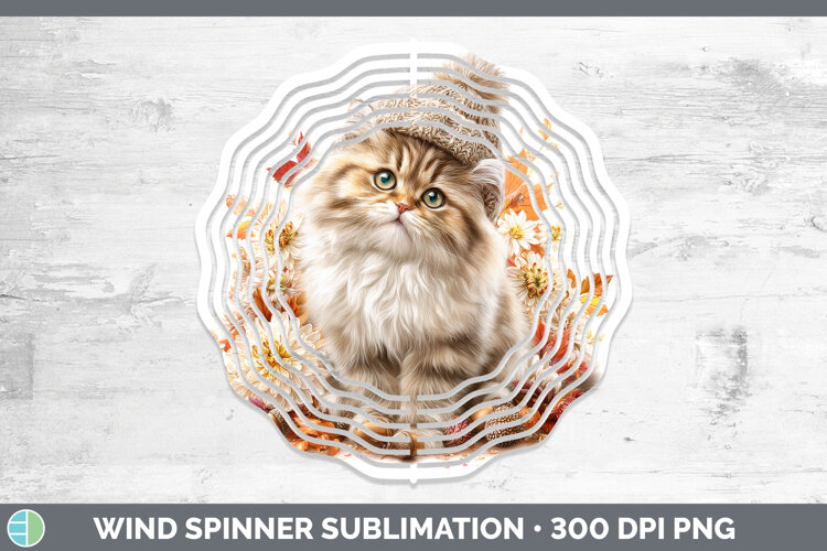 GorgeousCats Knit Hat Wind Spinner design.