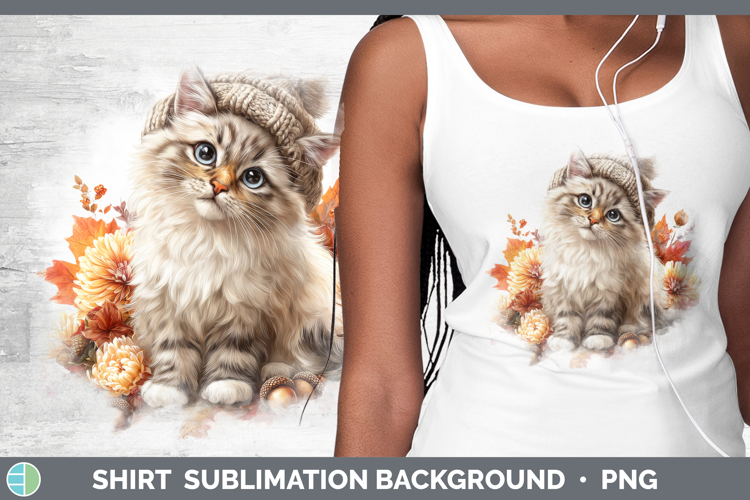 Ragdoll Cat Shirt Cats Knit Hat Sublimation Background Desig