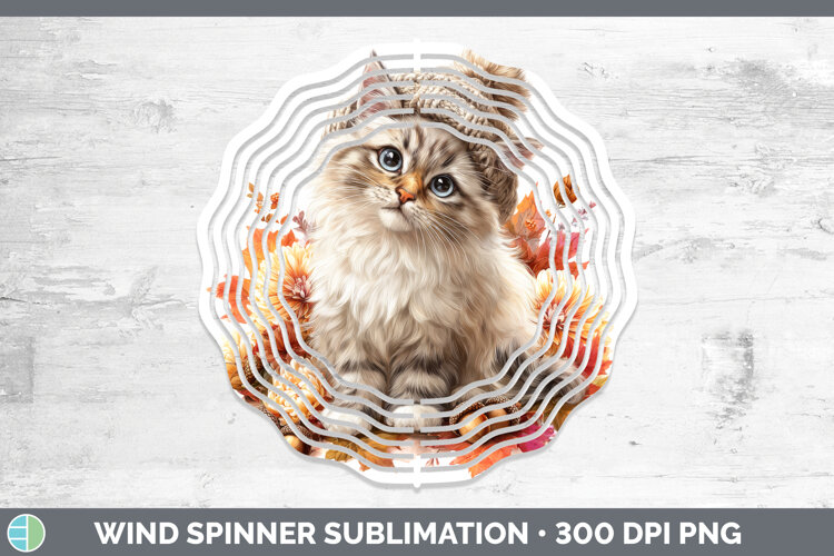 GorgeousCats Knit Hat Wind Spinner design.