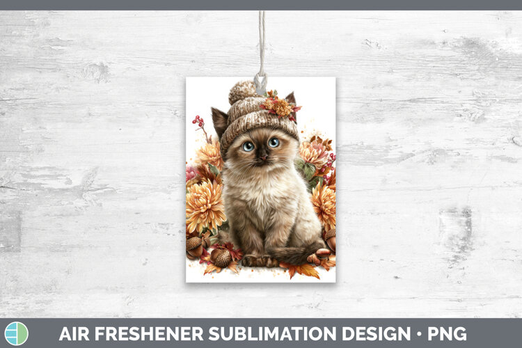 GorgeousCats Knit Hat Air Freshener design.