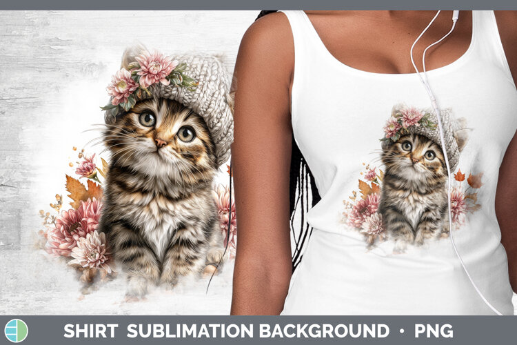GorgeousCats Knit Hat Shirt design.