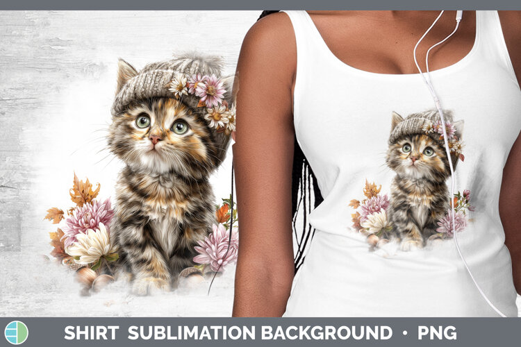 GorgeousCats Knit Hat Shirt design.