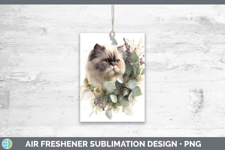 Persian Air Freshener Cats Lavender and Eucalyptus Sublimati