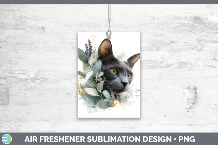 Russian Blue Air Freshener Cats Lavender and Eucalyptus Subl