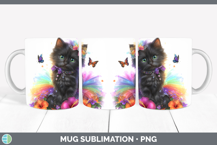 Black Cat Clipart Image 13