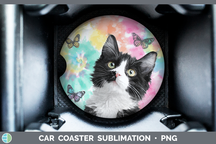 Car Coaster Sublimation Designs
