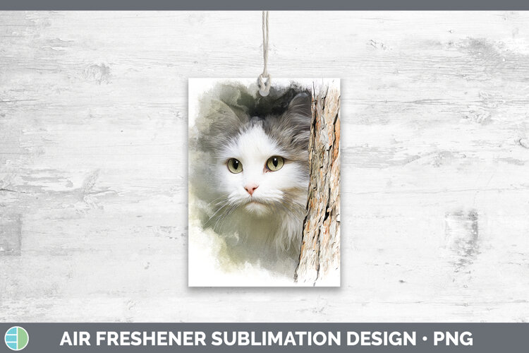 GorgeousCats Tree Peek Air Freshener design.