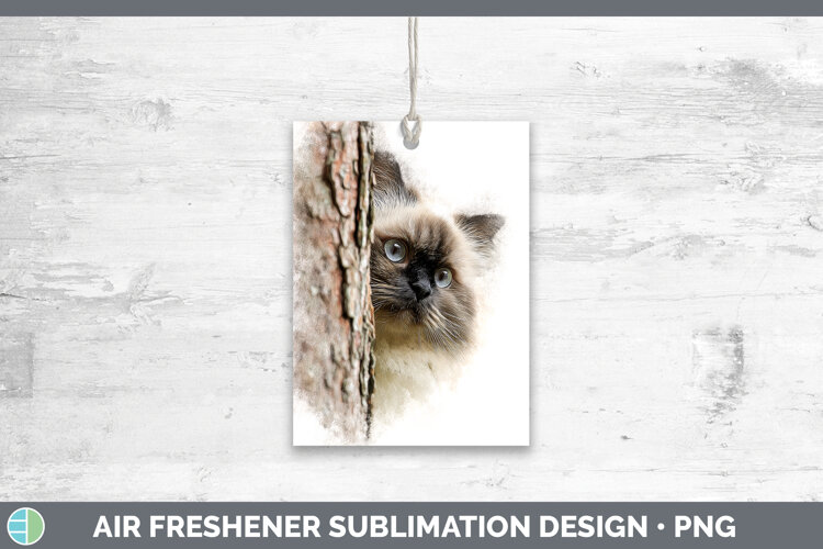 GorgeousCats Tree Peek Air Freshener design.
