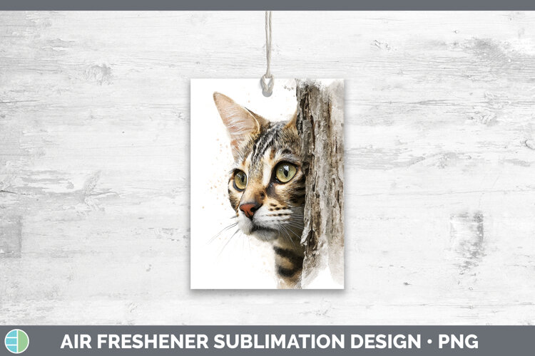GorgeousCats Tree Peek Air Freshener design.