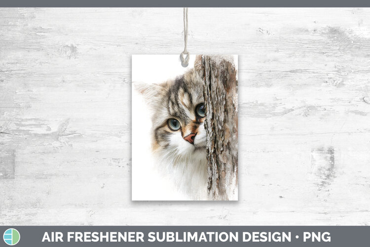 GorgeousCats Tree Peek Air Freshener design.