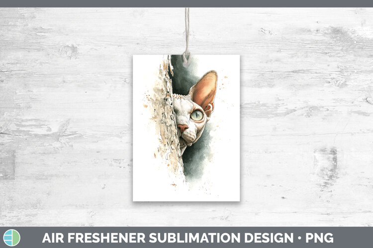 GorgeousCats Tree Peek Air Freshener design.