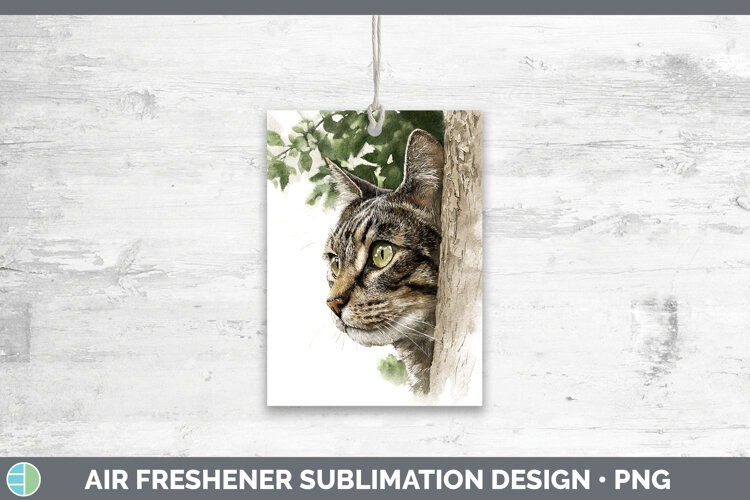 GorgeousCats Tree Peek Air Freshener design.