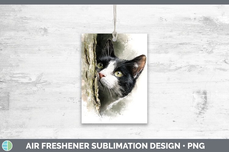 GorgeousCats Tree Peek Air Freshener design.
