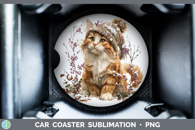 Car Coaster Sublimation Designs
