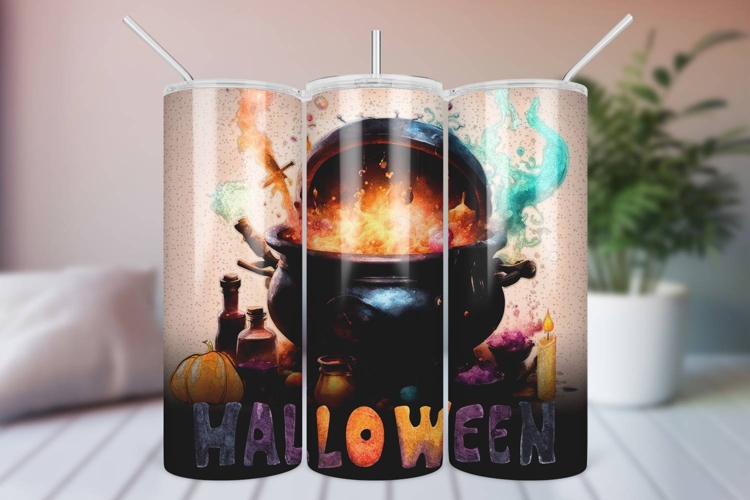 Witch Cauldron Clipart Image 4