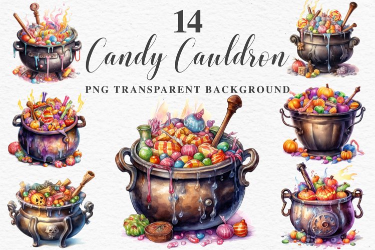 Witch Cauldron Clipart Image 24