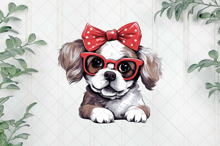 Cute Dog Illustration Image 19