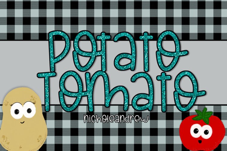 Potato Tomato - A Cute Handwritten Font example image 1