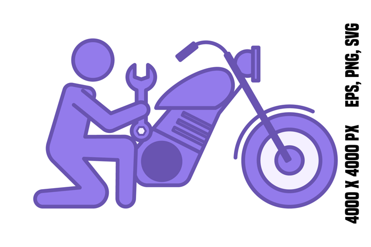 Colored Reparation Icon