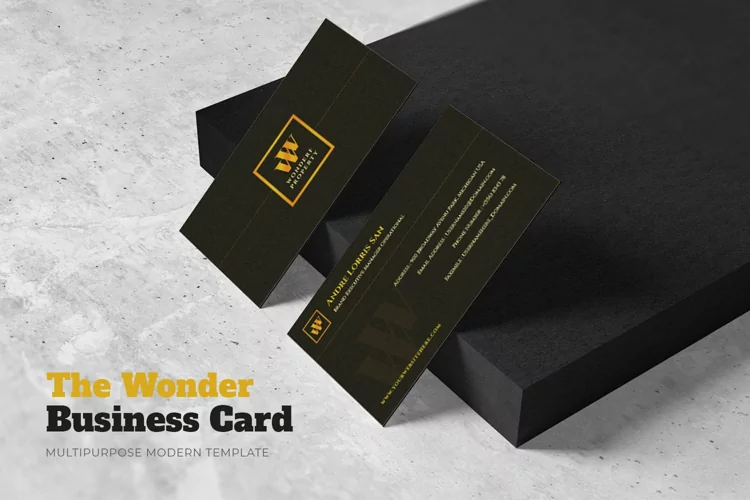 Wonderf Property Business Card