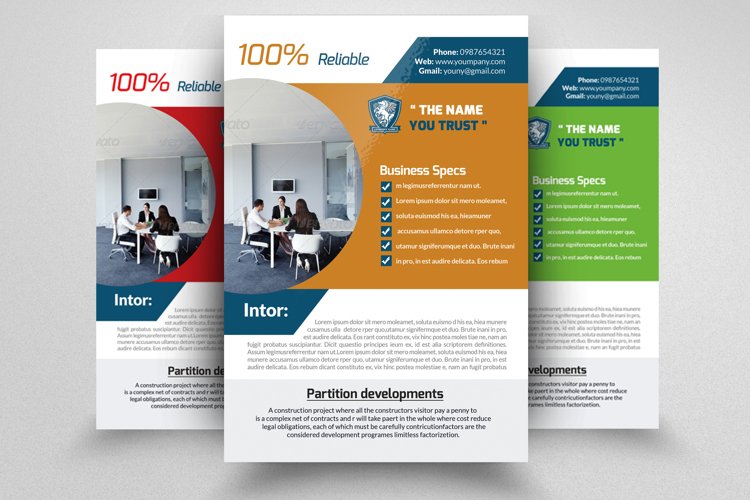 Business Dealing flyer example image 1