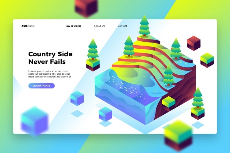 Countryside - Banner & Landing Page example image 1