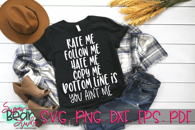 You Ain't Me - A Funny SVG