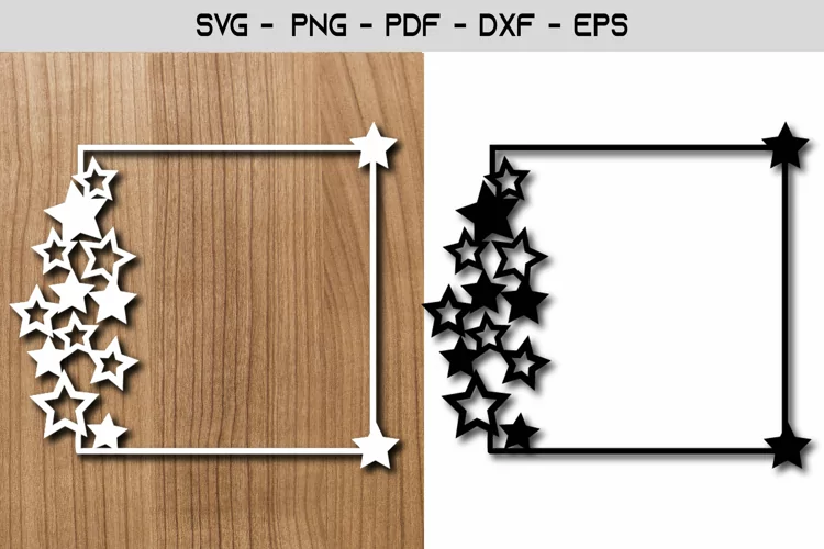 Star Wearth Paper Template Design