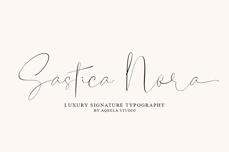 Sastica Nora example image 1
