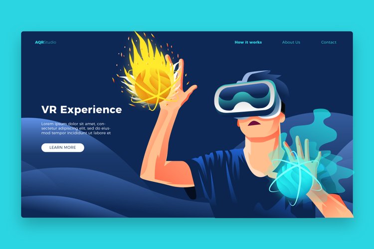 Virtual Experience - Banner   Landing Page