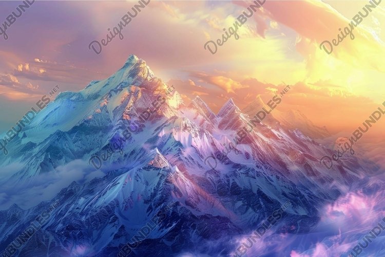 Mountains Clipart Image 9