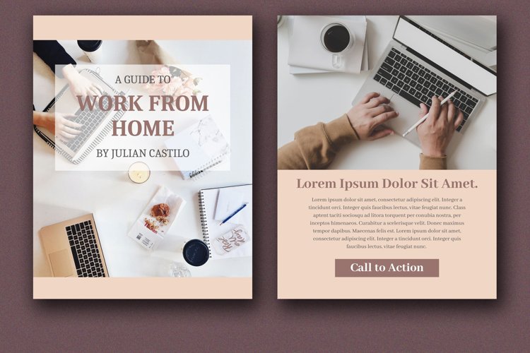 Multipurpose Ebook Template - Edit on Canva