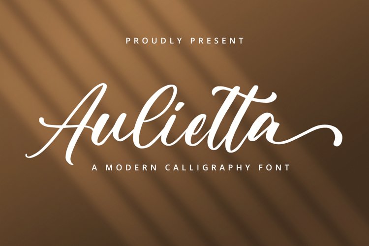 Aulietta Script example image 1