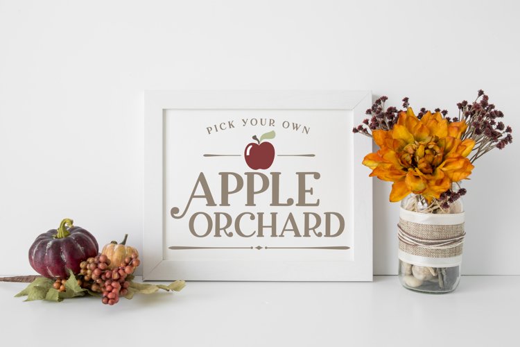 Apple Orchard SVG example image 1