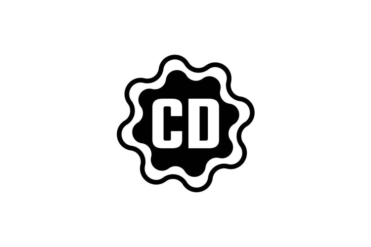 CD logo design. CD