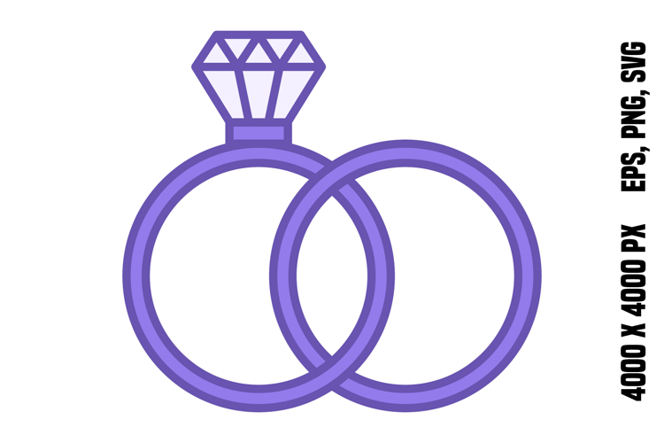 Colored Marriage Icon