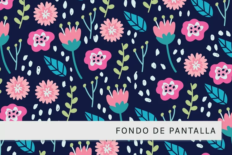 Precioso Patron de Flores