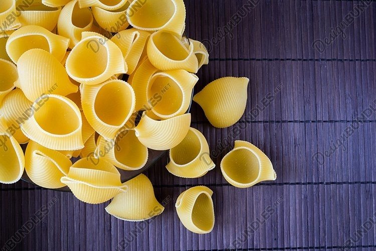 Stock Photo - Set of pasta of various types
