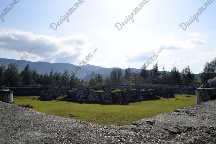 Indraprata fort Aceh, a relic of the Lamuri kingdom example image 1