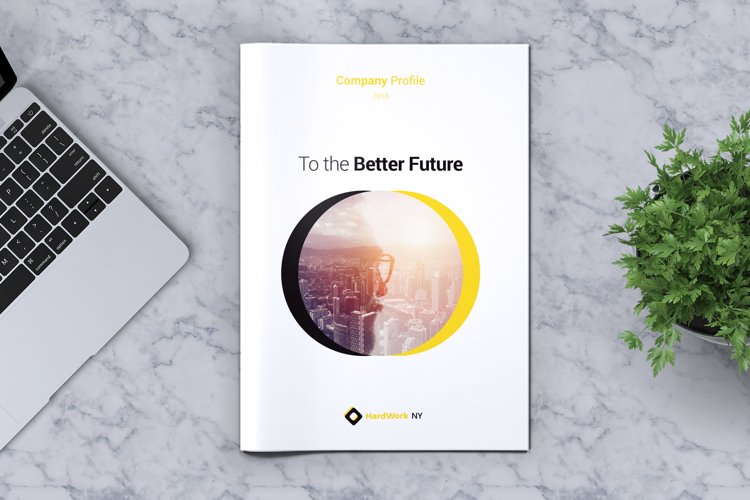 HARDWORK - Company Profile Brochure example image 1
