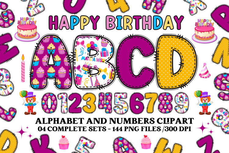 Birthday Girl Clipart Image 2