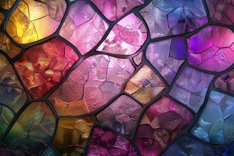 Stained Glass Texture Image 10